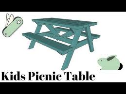 Kids Picnic Table Plans Kids Picnic Table Kids Picnic Picnic Table