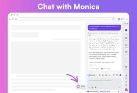 Screenshot of Monica