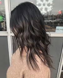Long layered hairstyle with golden balayage. Pin On Style