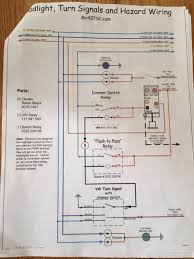 This is basically the 2 terminal wiring diagram with the addition of an emergency flasher switch. Russ Thompson Turn Signal Wiring