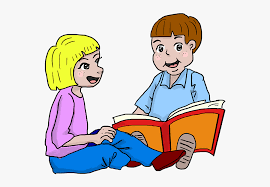 Membaca dan membacakan itu sehat lho. Picture Of Children Reading Free Download Clip Art Kartun Membaca Buku Png Free Transparent Clipart Clipartkey