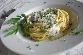 I hope you'll give this pasta recipe a try. Spaghetti With Herbal Sour Cream Sauce Boss Kitchen