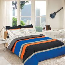 Bad boys blue — come back and stay 07:36. Gray Orange Blue Stripes Boys Teen Twin Comforter Set 5 Piece Bed In A Bag Walmart Com Walmart Com
