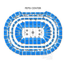 pepsi center concert tickets and seating view vivid seats