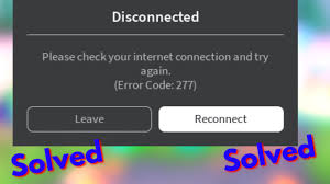 They are no more valid any longer. Fix Roblox Disconnected Please Check Your Internet Connection And Try Again Error Code 277 Youtube