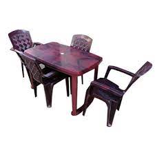 Buy four seater dining table set online @ ⭐low price⭐. Metro 4 Seater Plastic Dining Table Set Warranty 2 Years Id 21951451588