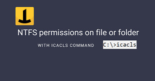Plug the usb drive into the usb port of your computer or laptop. How To Set Or Reset Ntfs Permissions Of A File Or Folder With Icacls Command