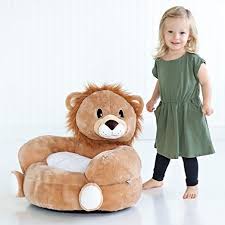Children S Plush Character Chair Lion Yellow The Children S Plush Lion Character Chair Brings Delightful Whimsy To Y Character Chairs Trend Lab Kids Chairs