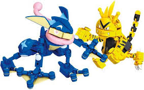 Xy, is the new saga within the pokémon anime series to tie in with the release of the pokémon x & y videogames. Mega Construx Pokemon Greninja Vs Electabuzz Building Block Set Walmart Canada