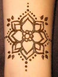 Such tattoos can be placed on the upper ankle, inner ankle or its outer side, depending upon the design of the tattoo and the preference of the bearer. Pin By Jozz100 On Henna Henna Flower Designs Henna Tattoo Designs Simple Flower Henna