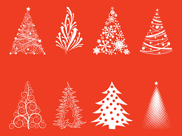 Check spelling or type a new query. Christmas Trees Silhouette Set Vector Art Graphics Freevector Com