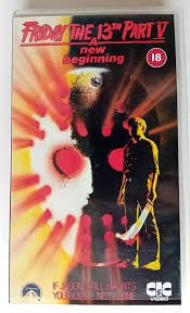 Friday the 13th A New Beginning VHS Video PAL - Etsy