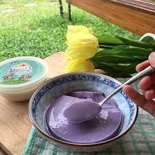 Klauds Delight Taro Soy Milk Pudding Food And Drink Food Bubble Tea