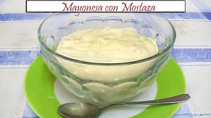 La tradicional receta de mayonesa. Mayonesa Con Mostaza Receta De Cocina En Familia Youtube