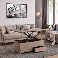 Carbon Loft Meadmore Convertible Storage Coffee Table To Dining Table Brown Coffee Table To Dining Table Coffee Table Dining Room Combo