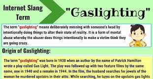 Gaslighting Meaning With Useful Conversations In English 7 E S L