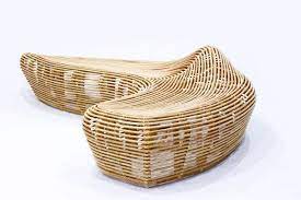 Carefully woven from natural rattan, this set of 2 dining chairs offers even more visual flair as it gives your guests a place to kick back and enjoy your latest culinary masterpiece. Linger Bench Designed By Alvin Tjitrowirjo Indonesian Design Design Sea Design