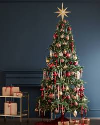 Crystal And Gold Christmas Tree Garland Balsam Hill Jeweled Christmas Trees Victorian Christmas Tree Christmas Tree Garland