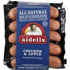 Grilled dublin coddle recipe with al fresco sweet apple chicken sausage ruralmom. Aidells Chicken Apple Sausage 3 Lbs From Costco In Austin Tx Burpy Com