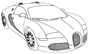 Coloriage gratuit d'une voiture de sport luxueuse très connue, une ferrari à imprimer et à colorier. 15 Dessins De Coloriage Voiture A Imprimer