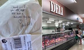 Today, over 90 supermarkets serve communities across wisconsin and offers: Australian Woolworths Shopper Is Left Speechless By A Handwritten Note Hidden In Her Deli Buy Daily Mail Online