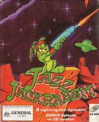 Jazz jackrabbit 2 was created by epic games and released for the pc in 1998. Jazz Jackrabbit Cd Rom 1994 Dos Box Cover Art Mobygames