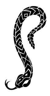 Snake Tattoo Idea Snake Tattoos Tattoos Black Snake Tattoo