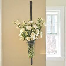 Show off a collection of faux blooms with the wood vase collection. Beautifulblooms To Start Off Your Weekend Shown Here In Our Artisanal Wall Mount Vase Via Presentseason Sho Wall Vase Decor Wall Mounted Vase Wall Vase