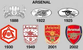 Arsenal fc football pin badge. Incredible Club Badge Evolutions Arsenal Manchester United Chelsea Liverpool Barcelona And More Talksport