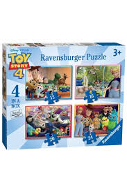 Toy story 4 puzzle argos. Buy Ravensburger Disney Pixar Toy Story 4 4 In A Box Jigsaw From The Next Uk Online Shop