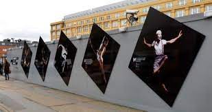 Rambert Hoarding Design Visual Communication Design Signage Design
