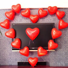 10 Love Heart Shape Balloons Wedding Party Romantic Balloon Birthday Decoration Heart Balloons Wedding Valentines Day Decorations Wedding Balloons
