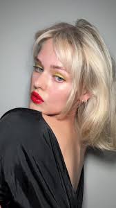 Dark Orange Lipstick