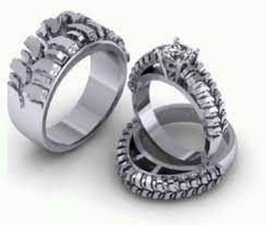Tire Tread Rings Wedding Ring Sets Mens Wedding Rings Skull Wedding Ring