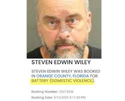 Steven Edwin Wiley beats his wife Cheryl Ann for a living, are you  surprised? She works at Orlando orthopedic.