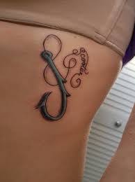 Image Result For Fish Hook Tattoos For Girls Hook Tattoos Fishing Hook Tattoo Tiny Tattoos