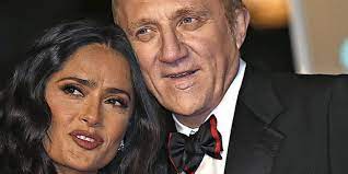 Salma hayek's birthday look is as bright as sunshine. Salma Hayek Macht Ihrem Mann Die Schonste Liebeserklarung Der Welt