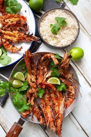 World S Best Bbq Thai Garlic Peel And Eat Shrimp Recipe Asian Seafood Recipe Shell On Shrimp Recipe Seafood Recipes