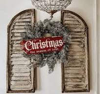 Season Of Hope Metal Christmas Sign | Antique Farmhouse