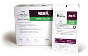 Ansell Encore Acclaim Latex Sterile Gloves Size 6 Smooth