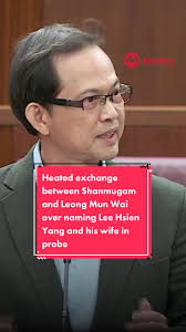 “Why is there a double standard?”#NCMP #LeongMunWai question Law and Home  Affairs Minister K #Shanmugam in #Parliament