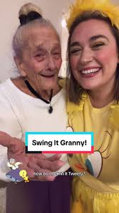 Night 5: Granny & Tweety #LooneyTunes #LifeWithGrams #Grandma #Halloweek  #Halloween #Costume #DressUp #Part5 #Duo #BestFriends #Fun #Tweety #Granny  #Characters #Dance #Caregiver #Caregiving ...