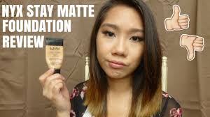 Liquid · 1.18 fl oz (pack of 1). Nyx Stay Matte But Not Flat Foundation Review Oily Skin Youtube
