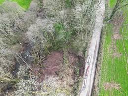 Our village is cut off after 25ft landslide - we're trapped with starving  animals and don't know when it'll be fixed