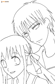 These spring coloring pages are sure to get the kids in the mood for warmer weather. Fruits Basket Coloring Pages Aniyuki Anime Portal