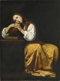 Giovanni Antonio Galli Also Called Lo Spadarino 1585 1651 Mary Magdalene Art Baroque Art