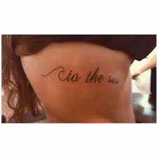 If you got any recipes i could use it would be great i found a design and a tat. To The Sea Tattoo On Shirin Sarah