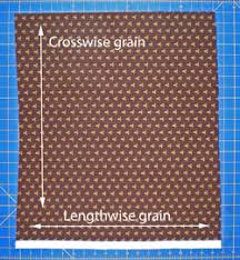 The grain of the fabric that runs lengthwise or crosswise through the fabric. Fabric Grain Explained