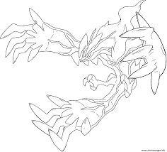 Home > coloring pages > coloring pages pokémon. Yveltal Xy Pokemon Legendary Generation 6 Coloring Pages Printable