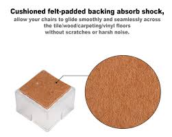 Wrap the template around chair or table leg. Chair Leg Floor Protectors Chair Leg Caps Square Silicone Table Chair Feet Protectors 1 1 8 To 1 3 8 With Felt Chair Leg Floor Protectors Chair Legs Flooring